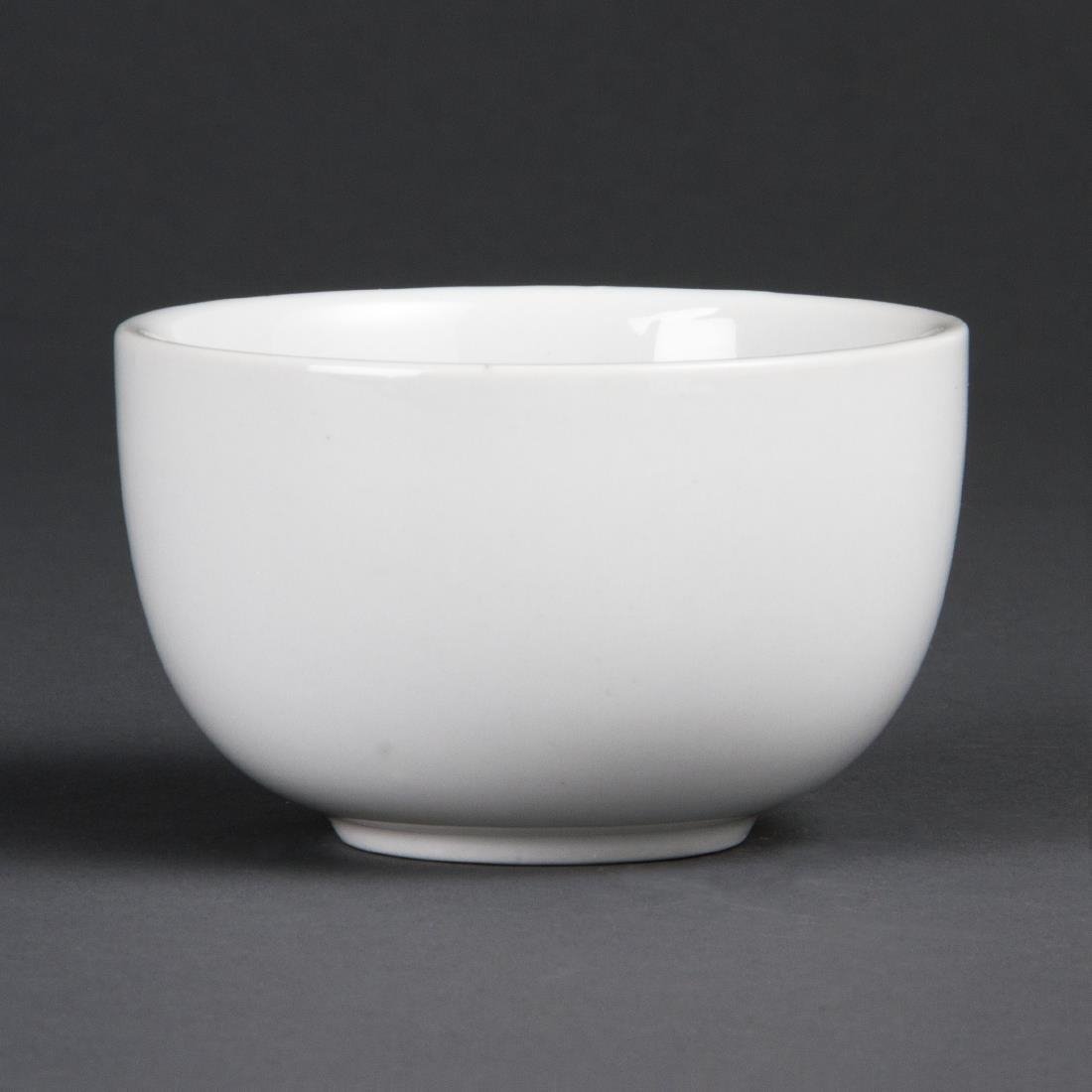 Olympia Whiteware Open Sugar Bowl 7oz (Box 12) C250 - Whisk Hospitality - C250