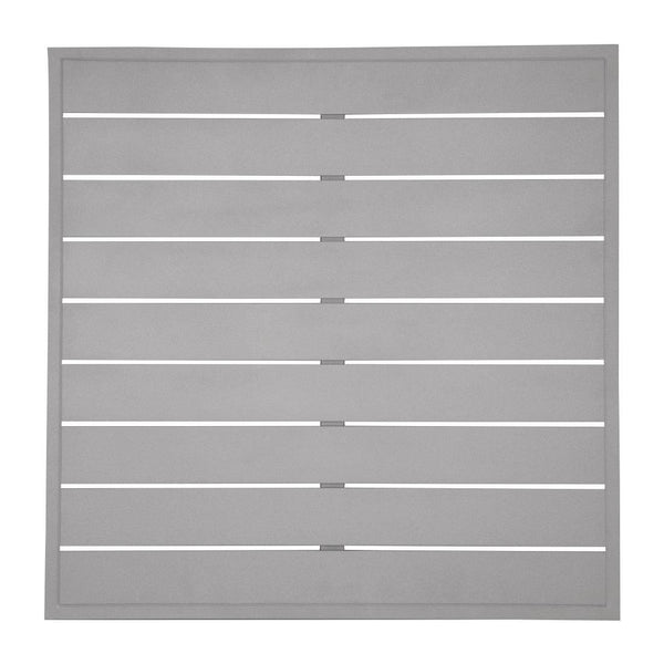 Bolero Light Grey Aluminium Table Top Square - 700mm FW598 - Whisk Hospitality - FW598