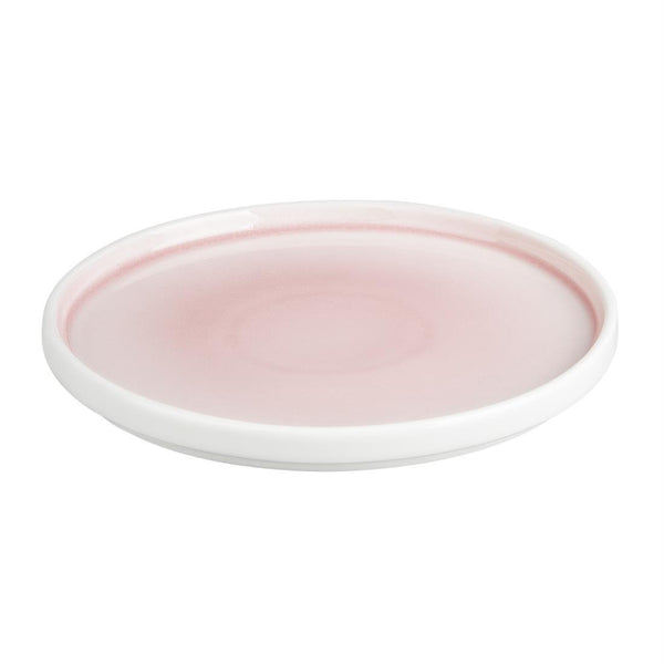 Olympia Fondant Plate Pink - 215mm 8 1/2" (Box 6) CU451 - Whisk Hospitality - CU451