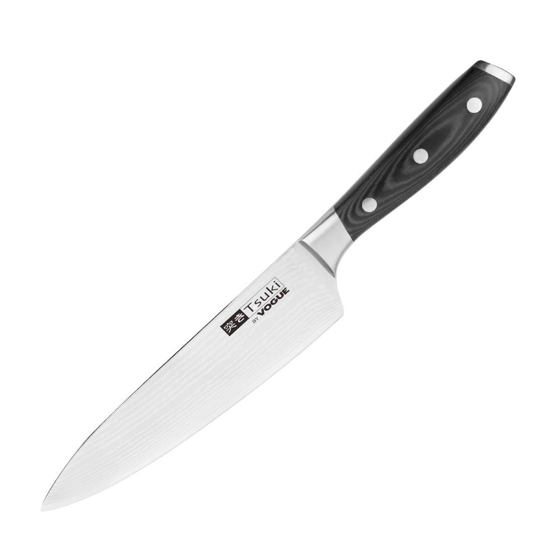 Vogue Tsuki Series 7 Chef Knife - 200mm 8" CF841 - Whisk Hospitality - CF841