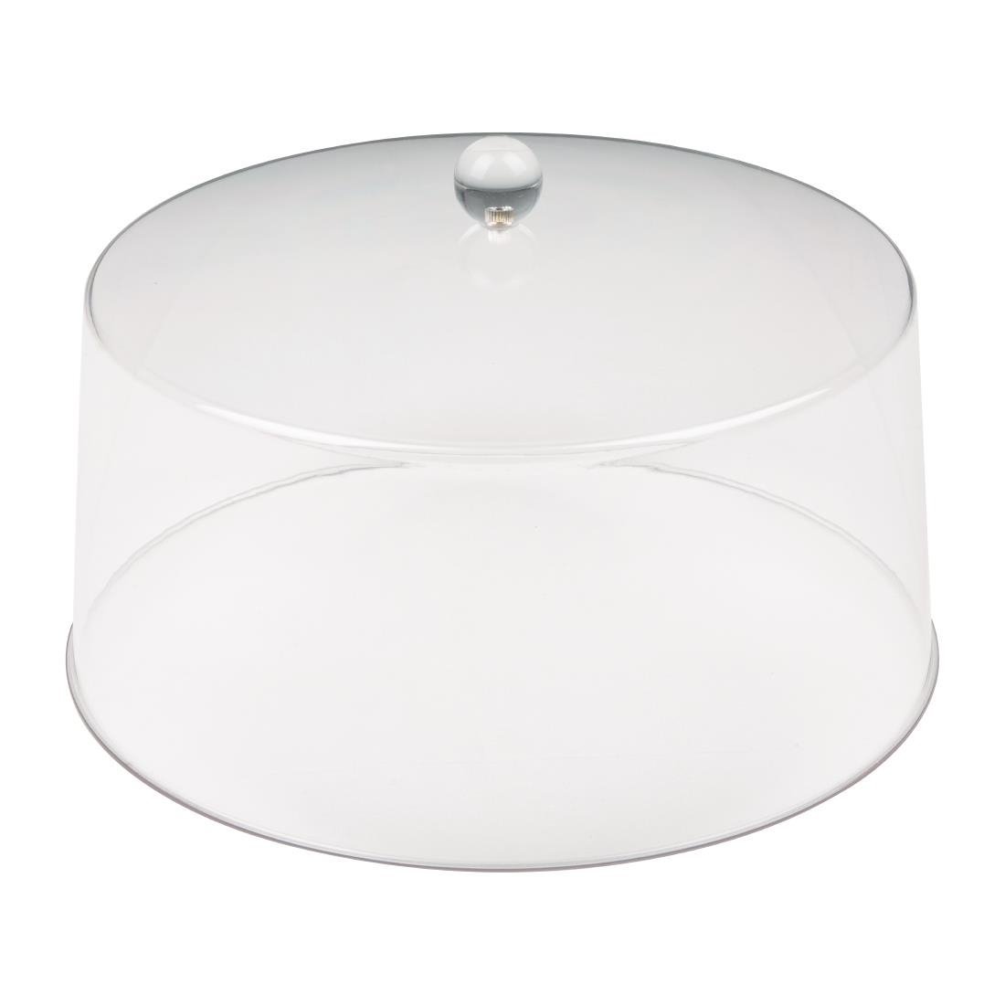 Olympia Kristallon Display Cover PC - 308x190mm 12 1/10x 7 1/2" FE473 - Whisk Hospitality - FE473