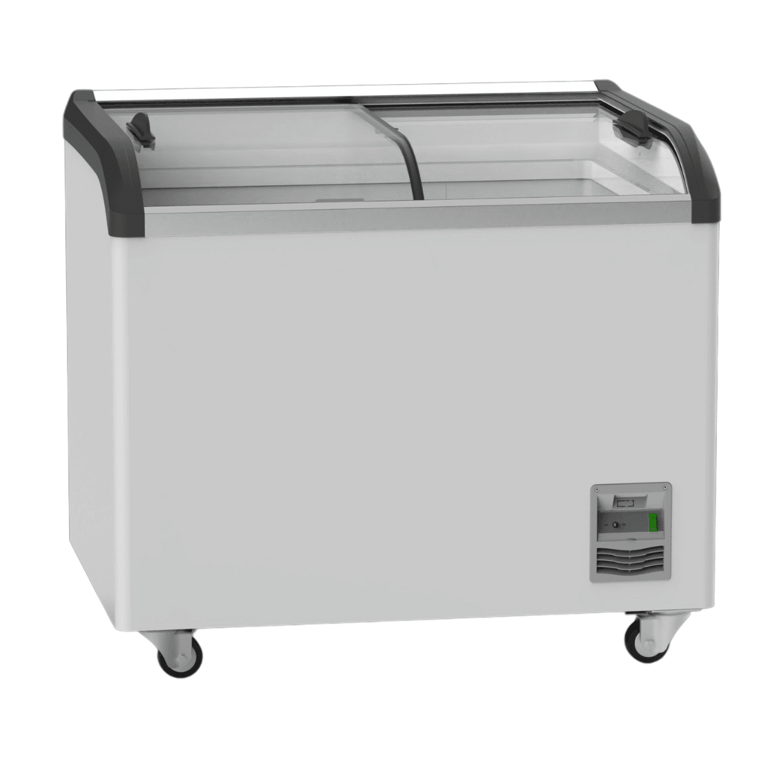 Thermaster Heavy Duty Supermarket Glass Sliding Lid Freezers 306L - SD - 306K - Whisk Hospitality - SD-306K