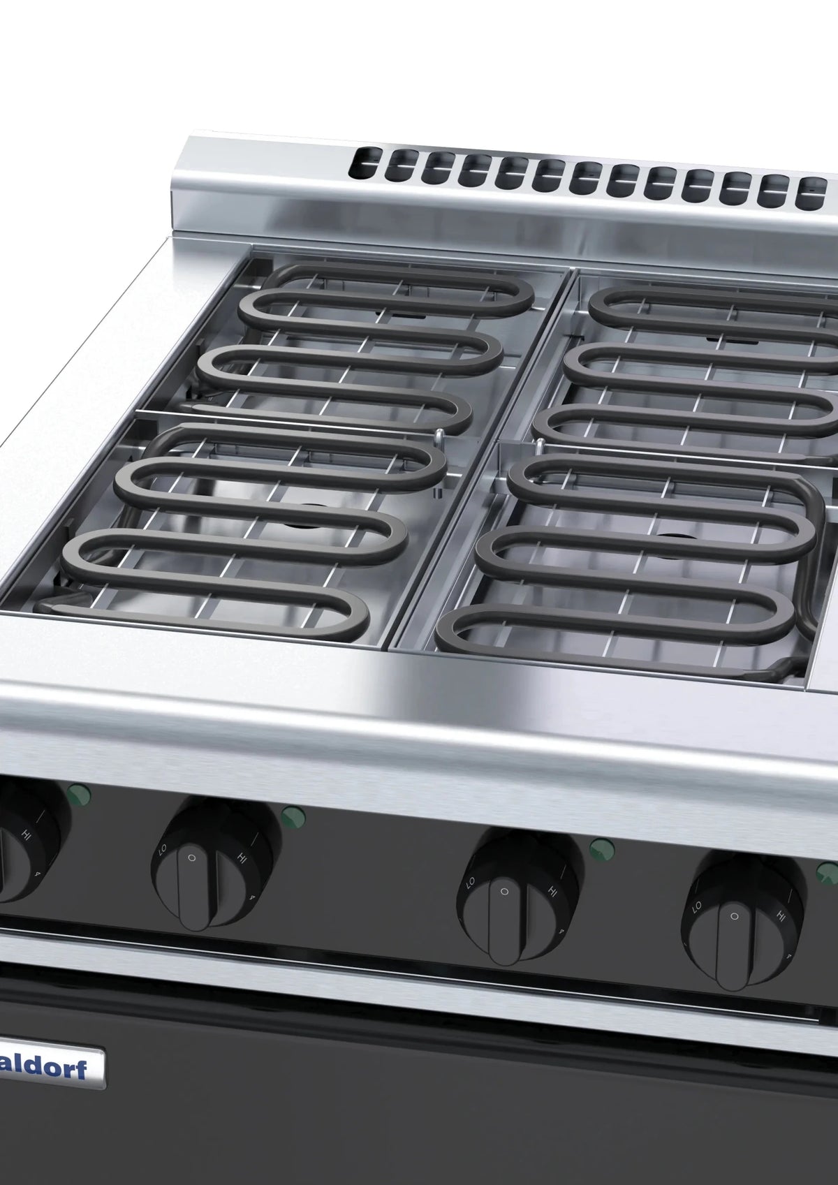 Waldorf Bold Rnlb8400E Cd 600Mm Electric Cooktop Low Back Version Cabinet Base - Whisk Hospitality - RNLB8400E-CD
