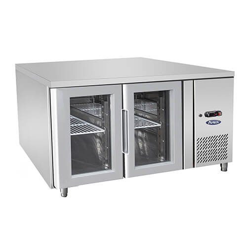 Atosa EPF3721 2 Door Undercounter Fridge - Whisk Hospitality - 3PA-8767-DHT-EPF3721