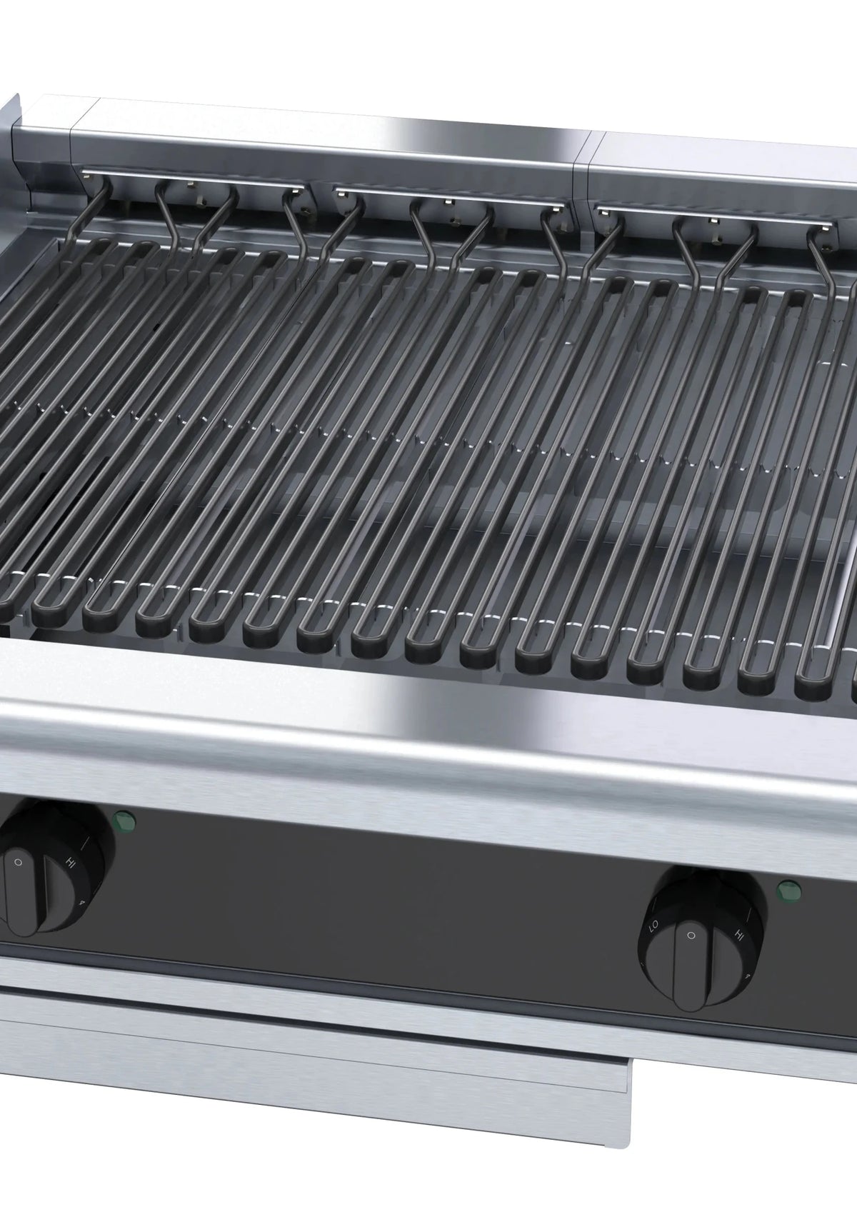 Waldorf Bold Chlb8900Ed B 900Mm Electric Chargrill Low Back Version Bench Model - Whisk Hospitality - CHLB8900ED-B
