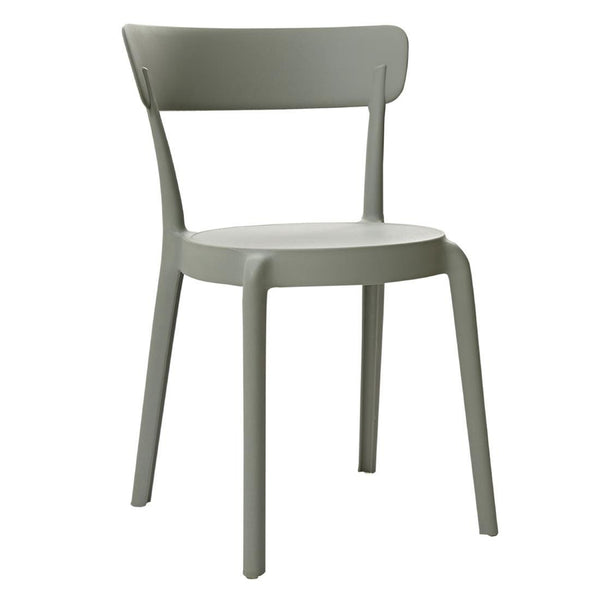 Bolero Mila Caf‚© Chairs Moss Grey (Pack 2) DX974 - Whisk Hospitality - DX974