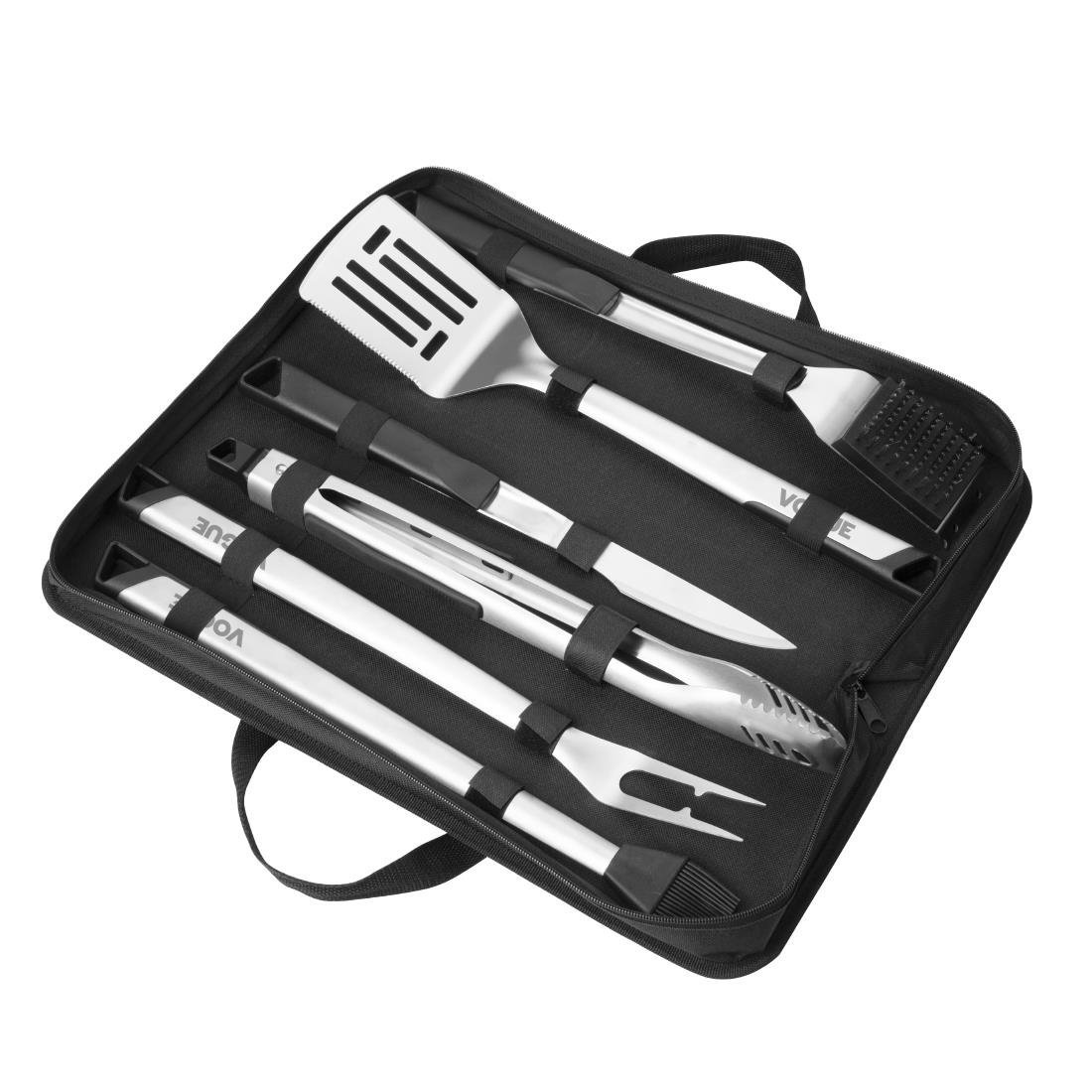 Vogue BBQ 6 Piece Utensils Set HP288 - Whisk Hospitality - HP288