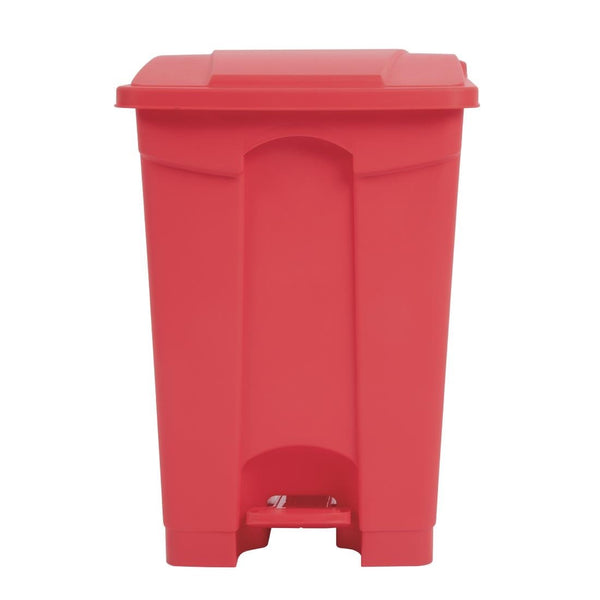 Jantex Kitchen Pedal Bin Red - 45Ltr DC708 - Whisk Hospitality - DC708