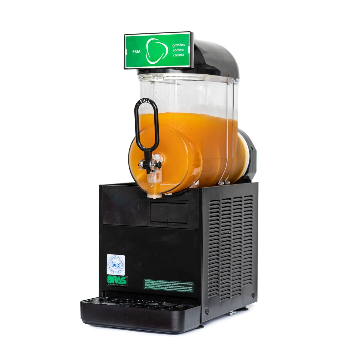 BRAS FBM1 Black Slushie Machine - Whisk Hospitality - 1002158106
