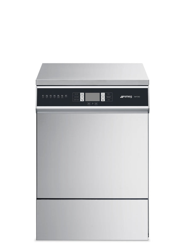 SMEG SWT262TAUS Double basket - Fresh water system dishwasher. Three phase (15 Amp optional) Electronic control - Whisk Hospitality - SWT262TAUS
