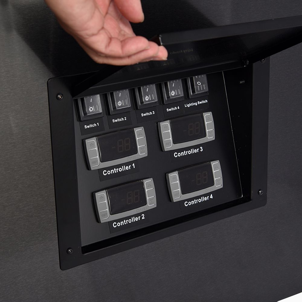 Bromic Open Hot Display Full Height - 1000mm HOFHM1000 - Whisk Hospitality - HOFHM1000