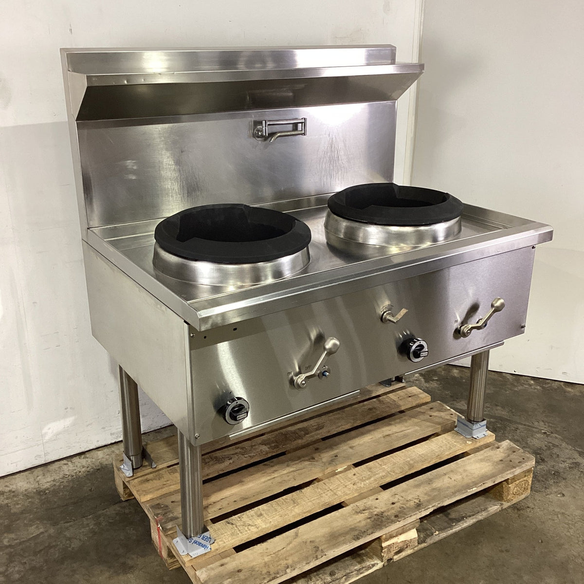 Luus WZ-2C 2 Hole Wok Table - Whisk Hospitality - 780353