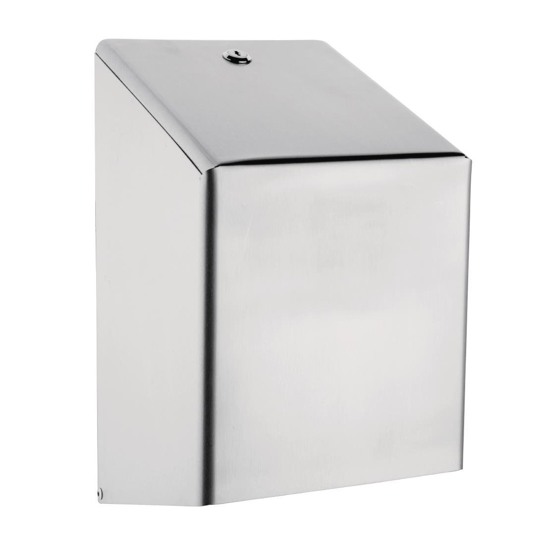 Jantex Stainless Steel Centre Feed Dispenser Satin Finish St/St 304 GJ030 - Whisk Hospitality - GJ030
