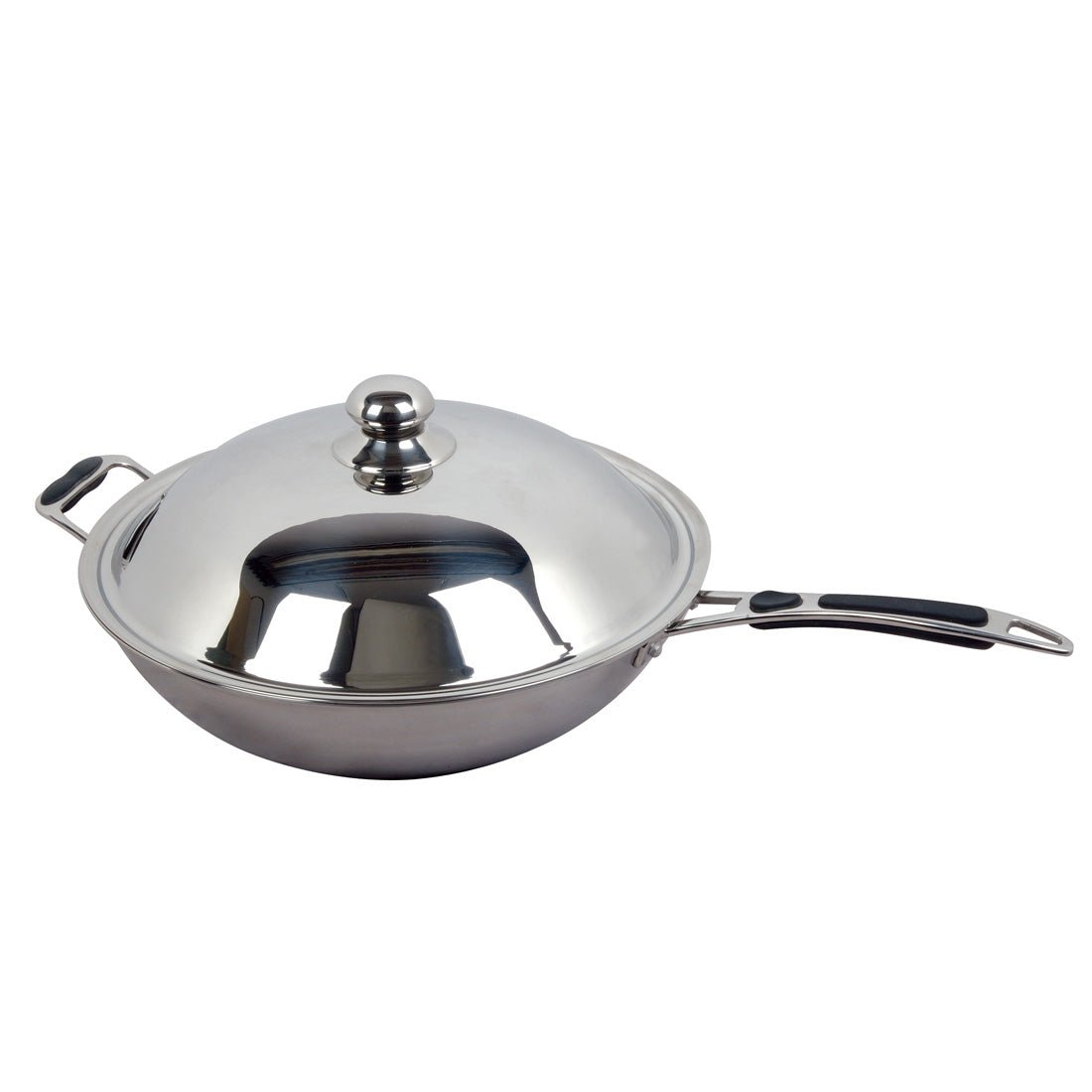 Benchstar Ø 360mm Wok with Lid for Induction Wok IW - WOKLID36 - Whisk Hospitality - IW-WOKLID36