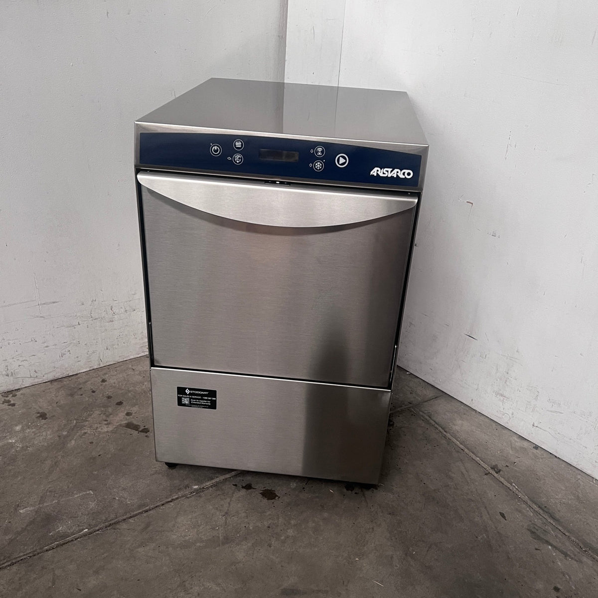 Aristarco AF 40.30E LS DP V230 TF AUS M4-INS + 2WHEEL NRVW HF Undercounter Glasswasher - Whisk Hospitality - 899160