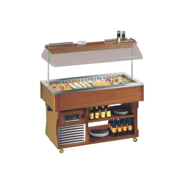 Tecfrigo Isola VT Salad Bar - 4M VT - Whisk Hospitality - TEC_ISOLA4M VT