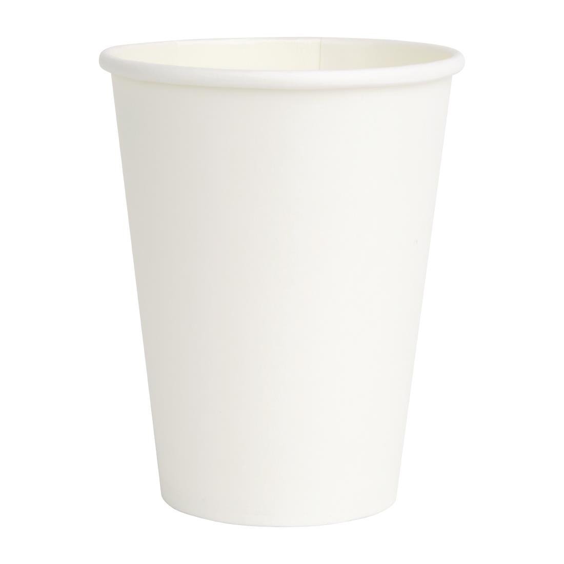 Fiesta White Coffee Cups - 225ml (Pack 50) FD403 - Whisk Hospitality - FD403