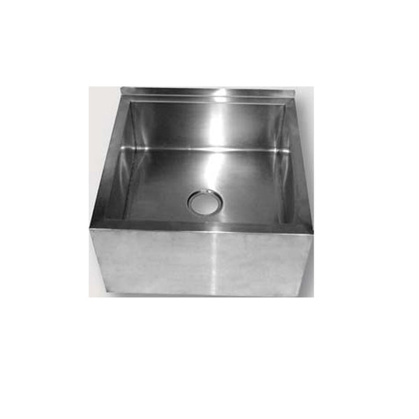 Stainless Steel Floor Mop Sink - FMS - H - Whisk Hospitality - FMS-H