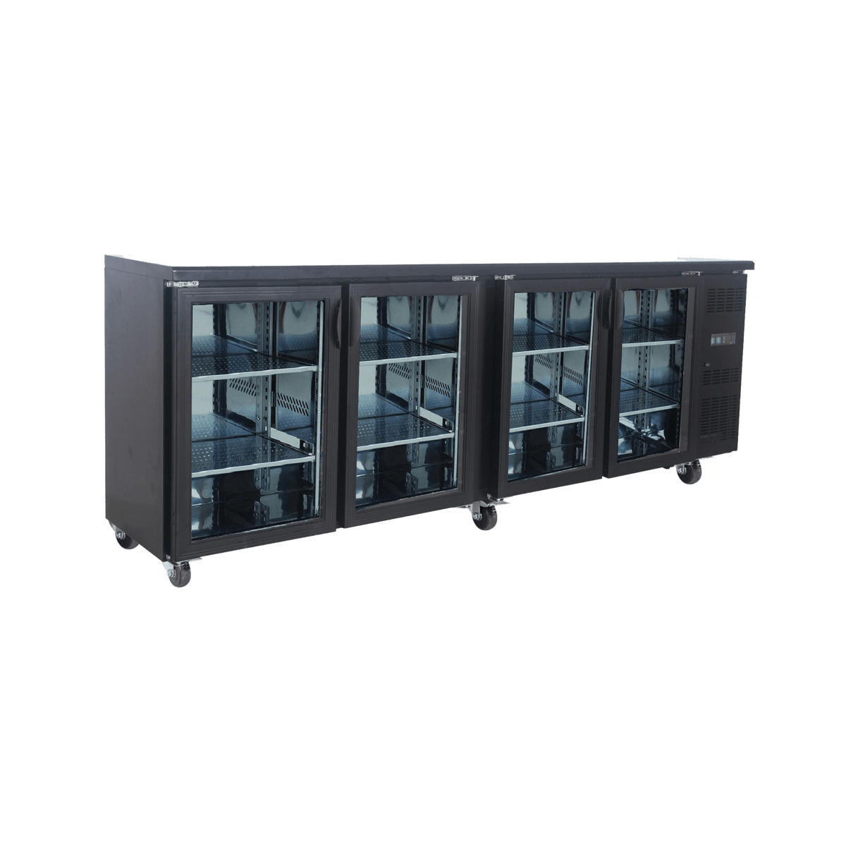 Exquisite Four Swing Doors Backbar Display Fridge - UBC630 - Whisk Hospitality - UBC630