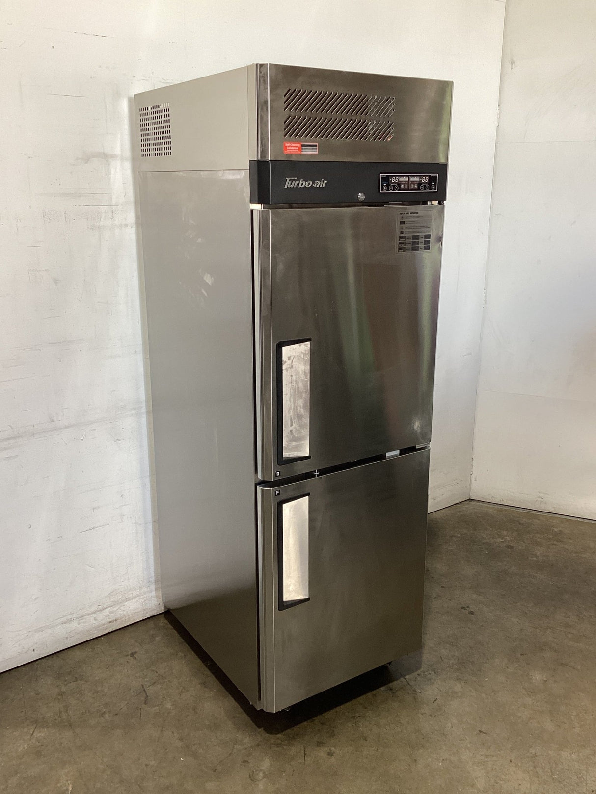 Turbo Air KRF25 - 2 - N Upright Fridge Freezer Combo - Whisk Hospitality - 796147