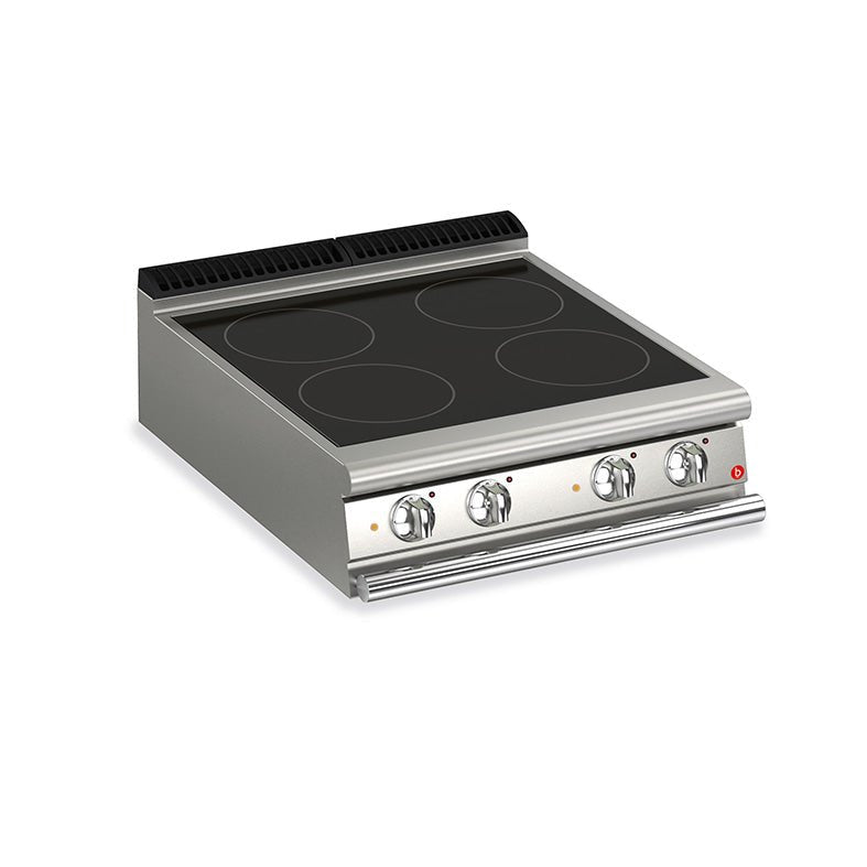 BARON 4 Burner Electric Cook Top With Ceramic Glass - Whisk Hospitality - Q70PC/VCE800