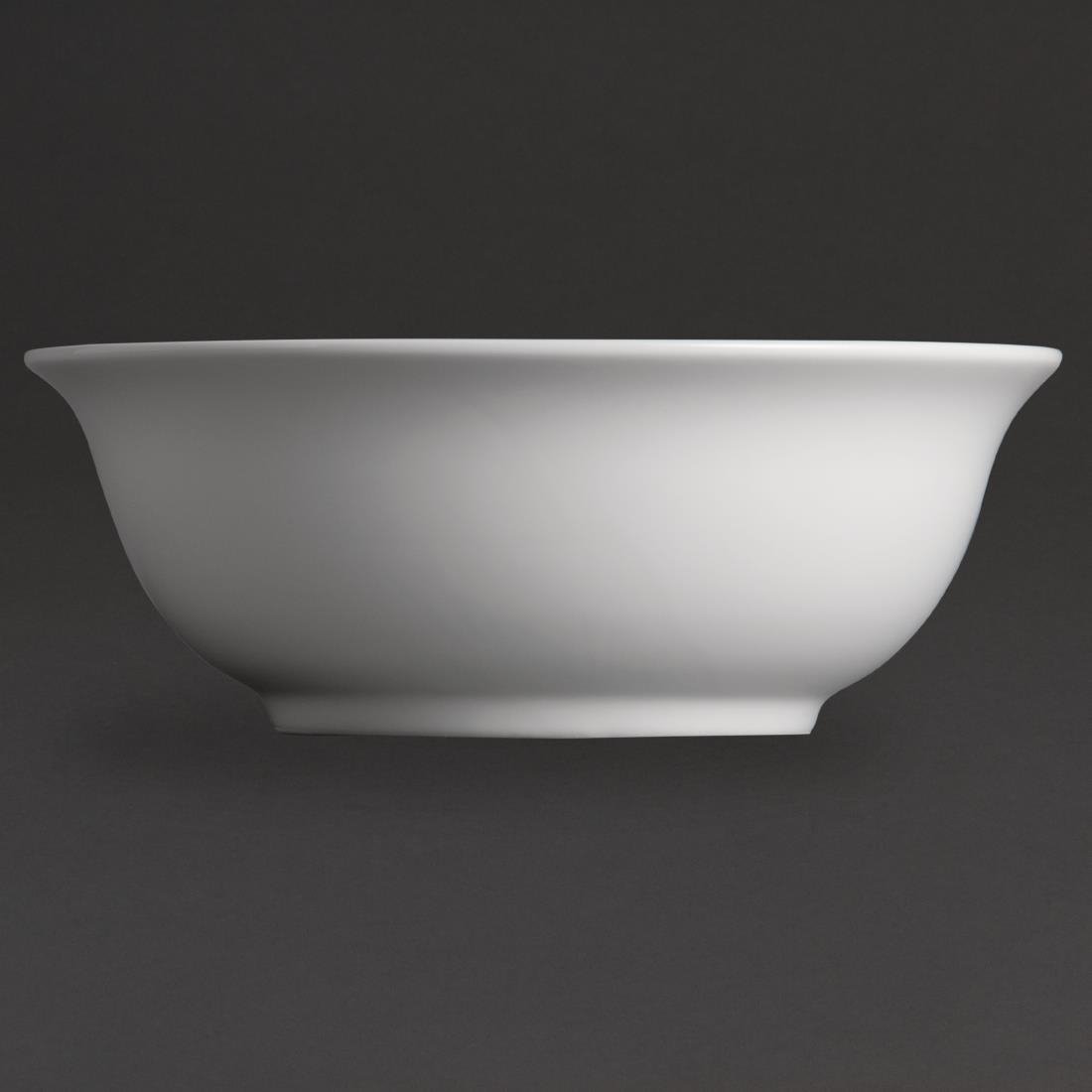 Olympia Whiteware Salad Bowl - 235mm 9 1/4" (Box 6) W436 - Whisk Hospitality - W436