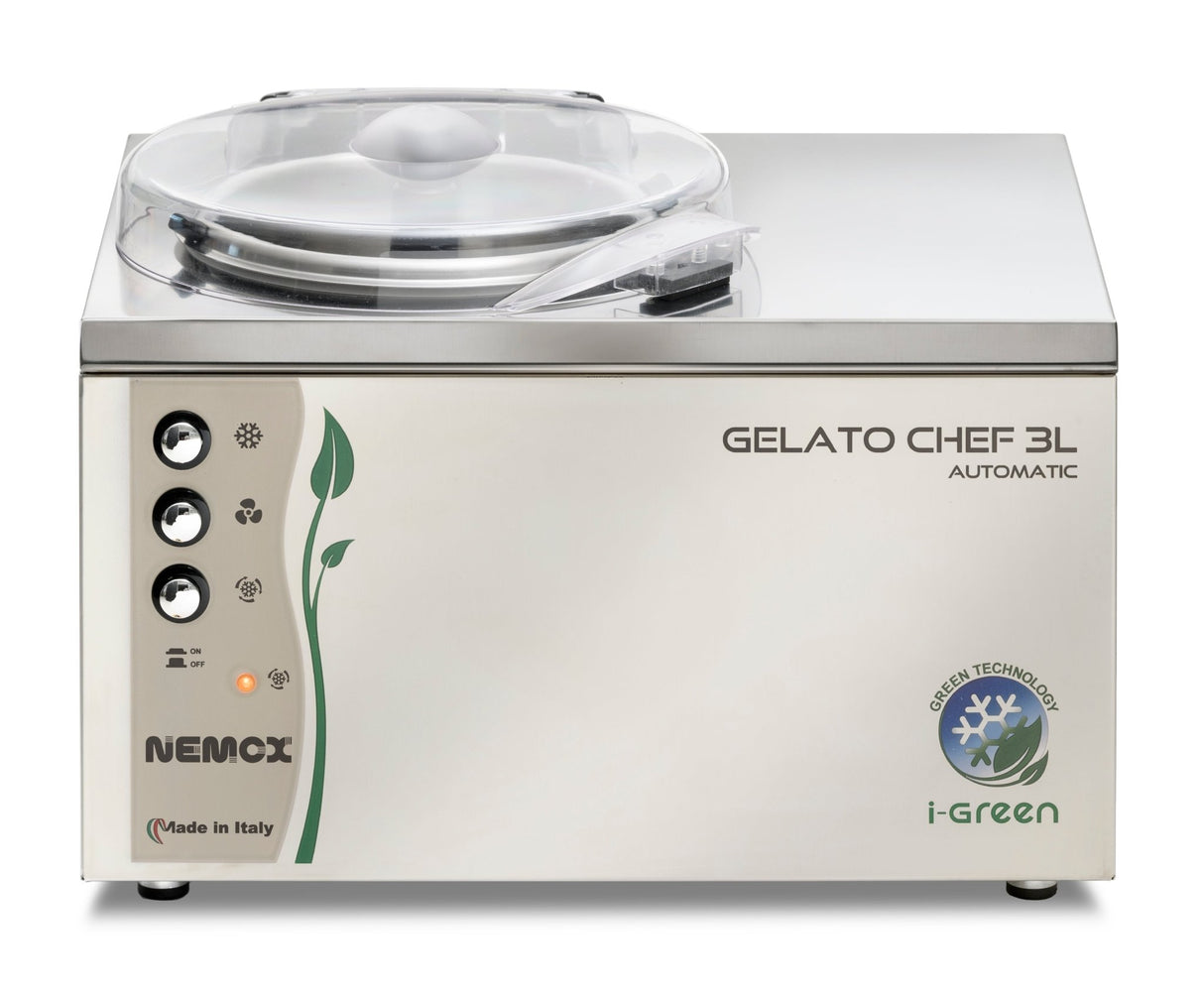 Nemox BENCHTOP ICE CREAM MACHINE - 3L AUTO I - GREEN GELATO CHEF 3L AUTO I - GREEN - Whisk Hospitality - GELATO CHEF 3L AUTO I-GREEN