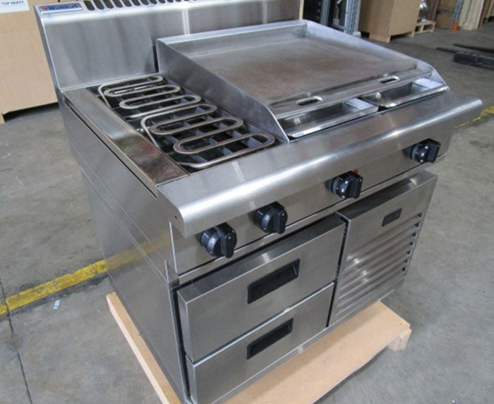 Waldorf RN8606E - RB Cooktop with Refrigerated Base - Whisk Hospitality - 3PA-8767-1838995