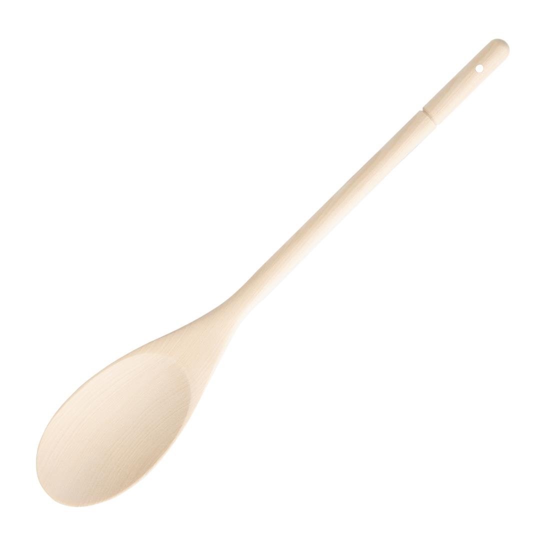 Vogue Wooden Spoon - 305mm 12" D772 - Whisk Hospitality - D772