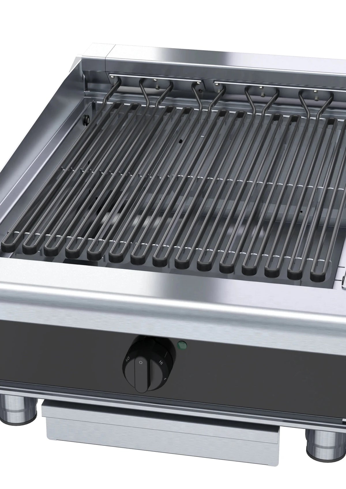 Waldorf Bold Chlb8600Ed B 600Mm Electric Chargrill Low Back Version Bench Model - Whisk Hospitality - CHLB8600ED-B