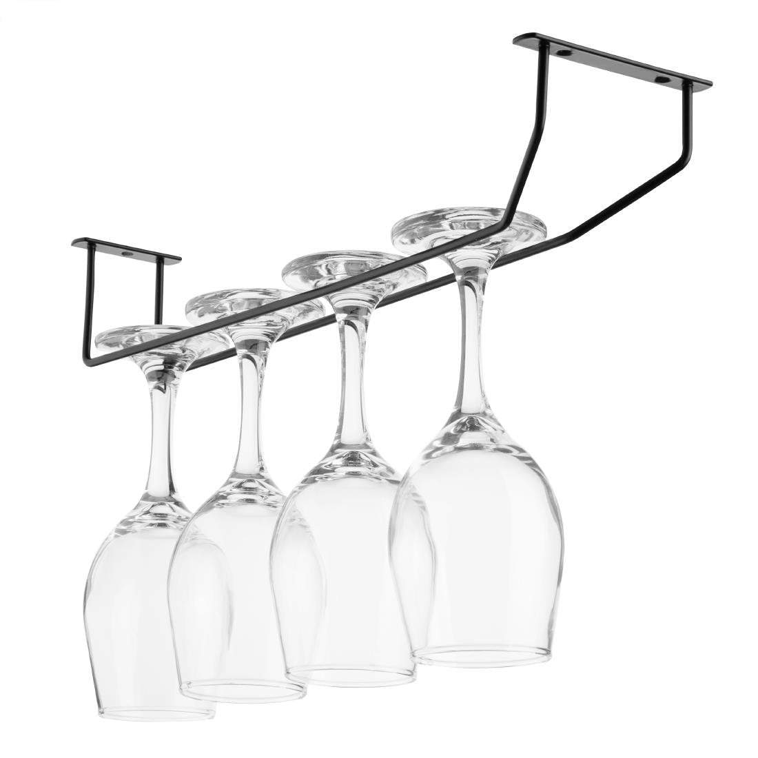 Olympia Stemware Rack Black - 406mm 16" FD988 - Whisk Hospitality - FD988