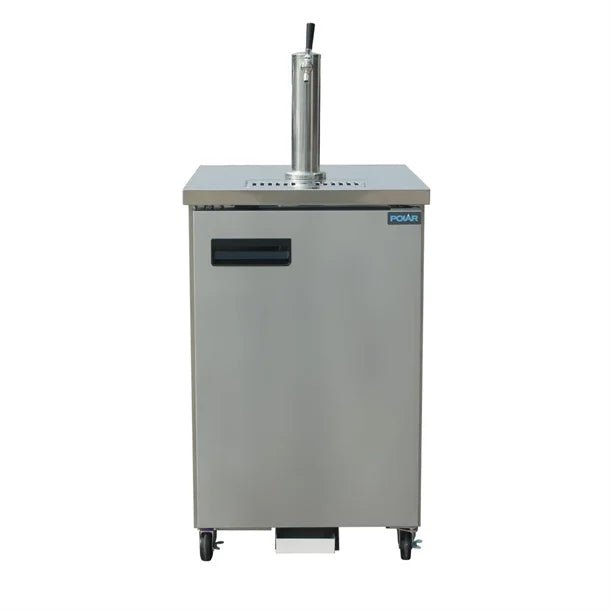 Polar G - Series Direct Draw Beer Dispenser (1 Keg 1 Tap) Stainless Steel GE632 - A - Whisk Hospitality - GE632-A