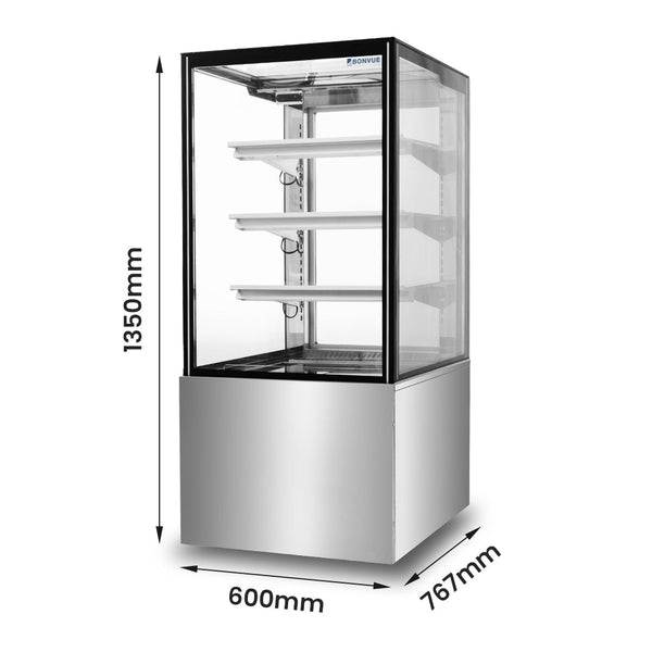 Bonvue Heated Display Cabinet - H-SF820V - Whisk Hospitality - H-SF820V