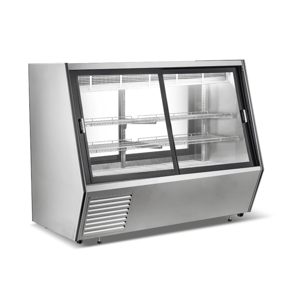 BonvueΒ Dual - Access Refrigerated Deli, Meat and Seafood Display Case - AMS - 18DD - Whisk Hospitality - AMS-18DD