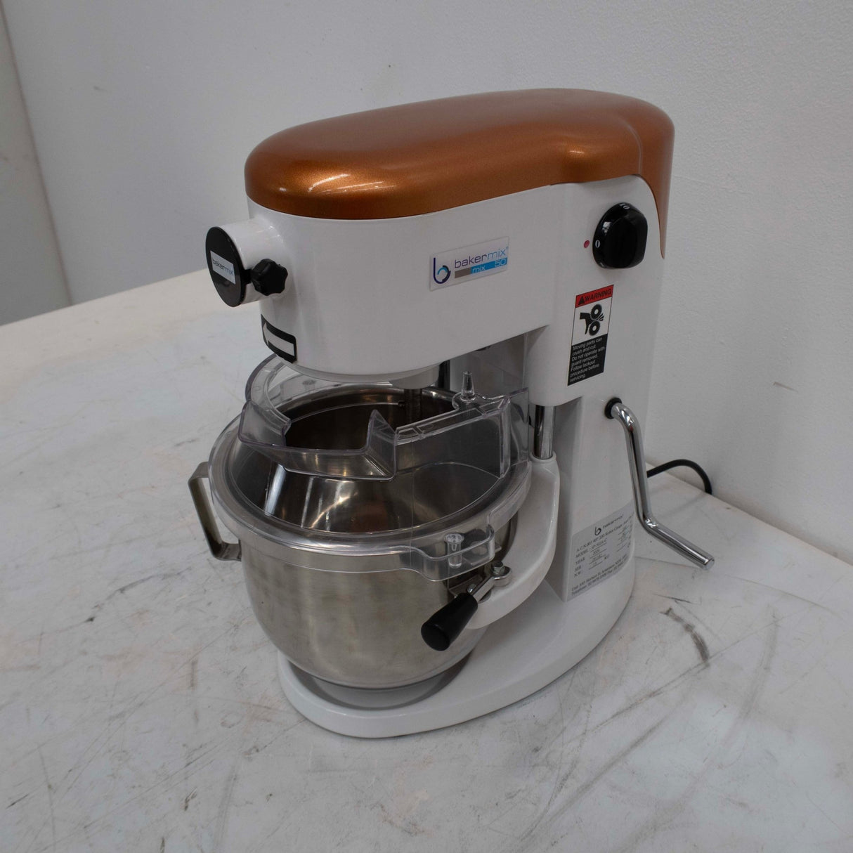 Bakermix SP - 502A - C Countertop Planetary Mixer - Whisk Hospitality - 883661