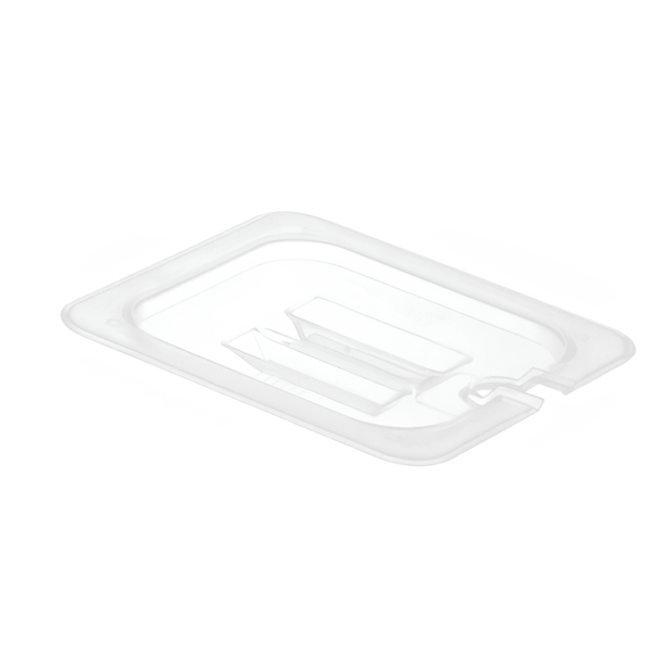 Gastronorme Pan Lid - PolyCarbonate - Notched - 1/6 - Clear - Whisk Hospitality - 398761