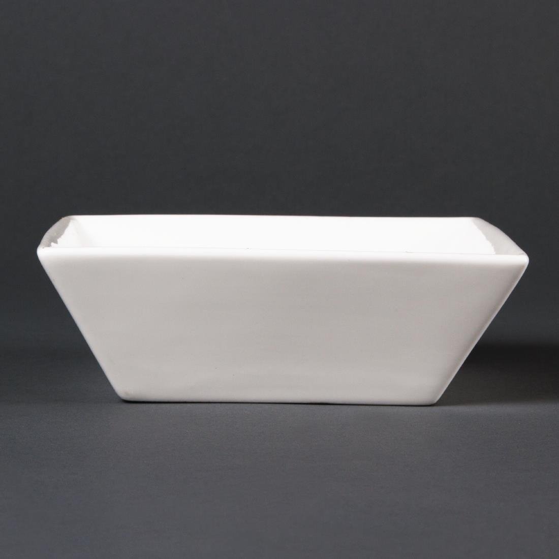 Olympia Lumina Square Cereal Bowl - 140mm 5 1/2'' (Box 6) CD639 - Whisk Hospitality - CD639