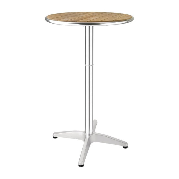 Bolero Ash Top Poseur Table - 600mm dia GR332 - Whisk Hospitality - GR332
