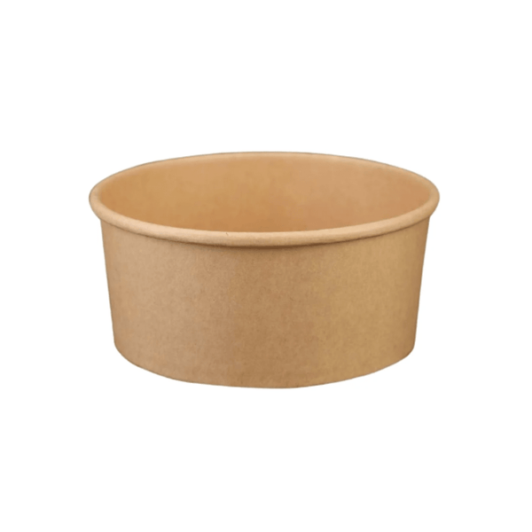 PakMax 1000ML Kraft Paper Salad Bowl KPSB-75H-1000 - Whisk Hospitality - KPSB-75H-1000