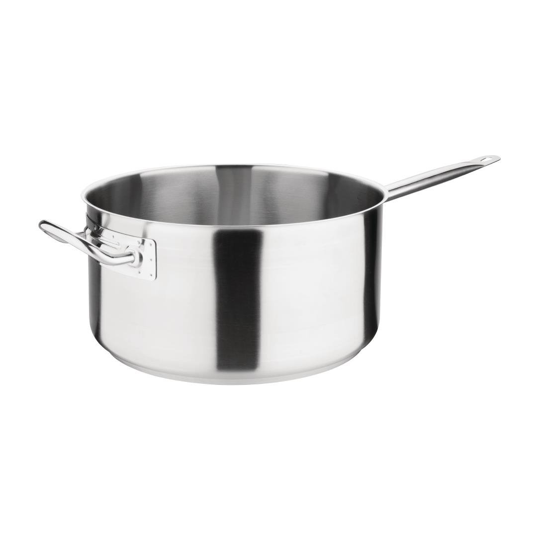 Vogue Saucepan St/St - 320mm FB698 - Whisk Hospitality - FB698