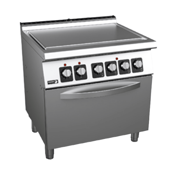 Fagor Kore 700 Series 800mm Electric Solid Top Range with GN 2/1 Oven C-E711 - Whisk Hospitality - C-E711