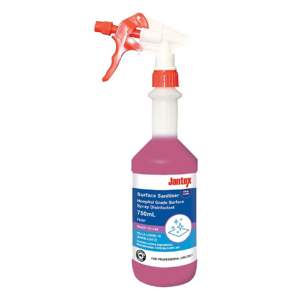 Jantex Hospital Grade Disinfectant Surface Spray - 750ml FZ367 - Whisk Hospitality - FZ367