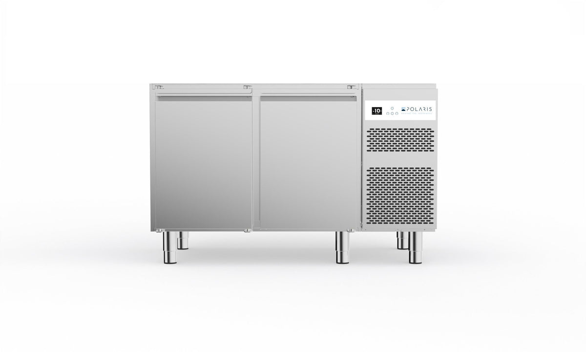 POLARIS 186L Capacity Two Door Refrigerated Table | Self Contained | -2°C to +8°C T25-02 TNN H710 S - Whisk Hospitality - T25-02 TNN H710 S