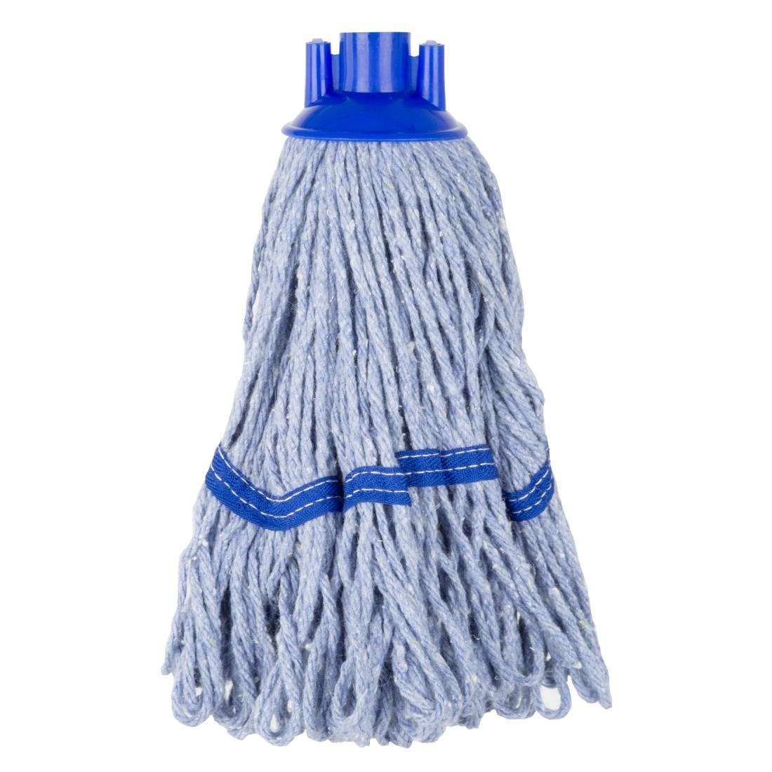 Jantex Deck Mop Head Blue Stripe - 200g HX248 - Whisk Hospitality - HX248