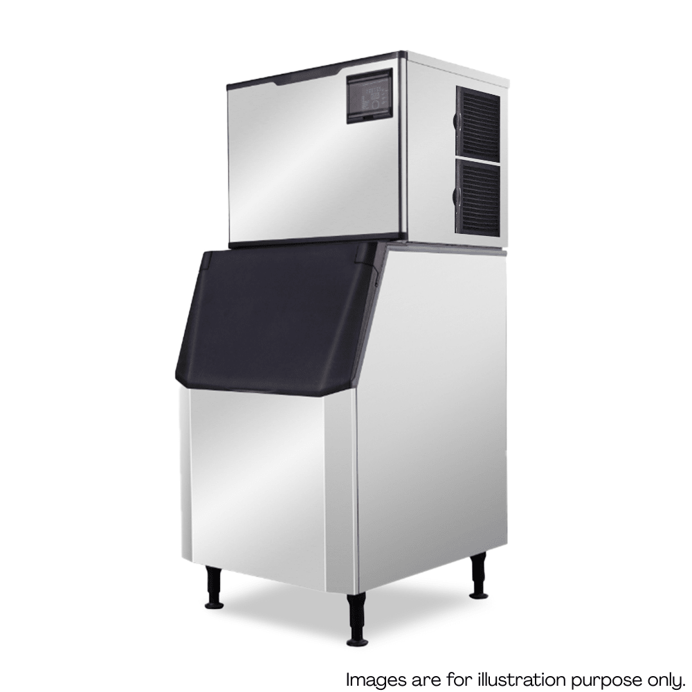 AG Free Standing Modular Ice Machine Cube Ice - 225Kg/24Hr ICE227 - Whisk Hospitality - ICE227