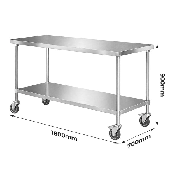 WBM7-1800/A Mobile Workbench - Whisk Hospitality - WBM7-1800/A