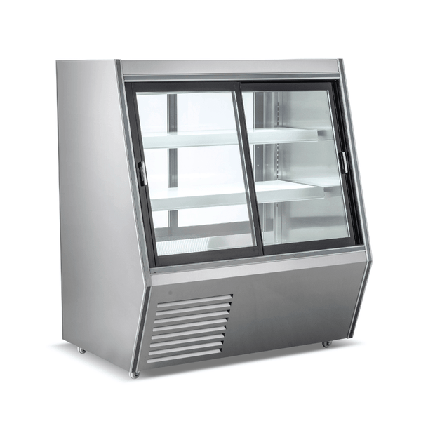 BonvueΒ Dual - Access Refrigerated Deli, Meat and Seafood Display Case - AMS - 12DD - Whisk Hospitality - AMS-12DD