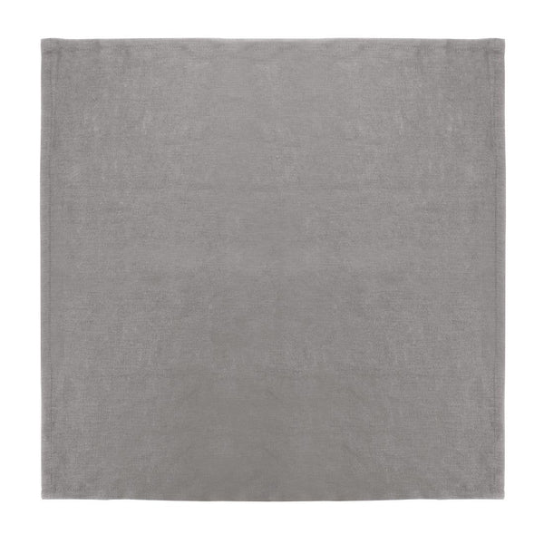 Olympia Linen Table Napkin 400x400mm Grey (Pack 12) FW698 - Whisk Hospitality - FW698