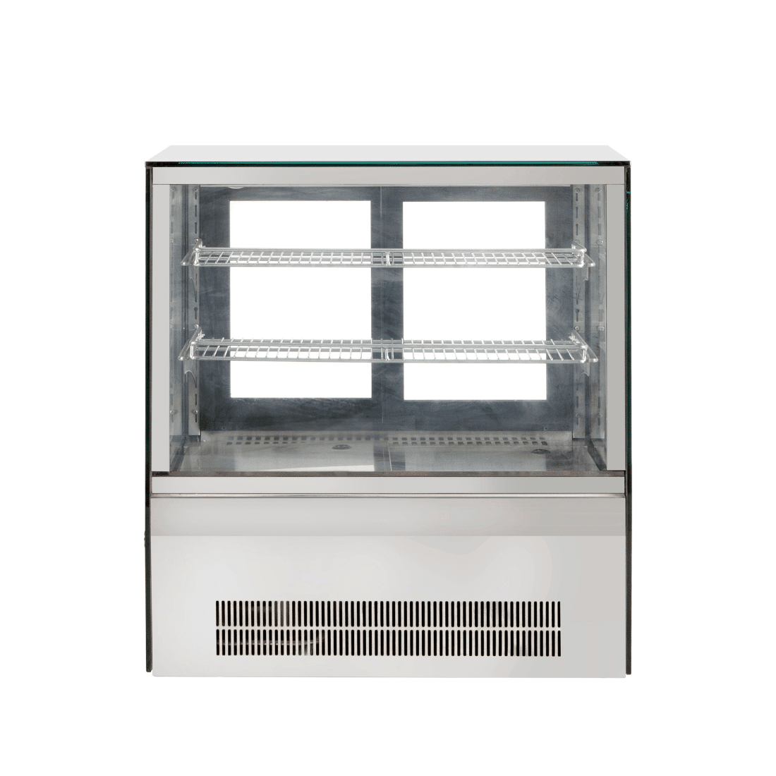 Bonvue counter top square glass cold food display - GN - 660RT - Whisk Hospitality - GN-660RT