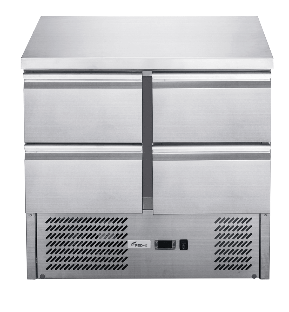 FED - X Four Drawer Compact Workbench Fridge - XGNS900 - 4D - Whisk Hospitality - XGNS900-4D